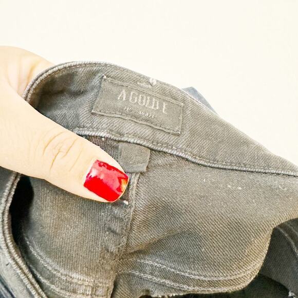AGOLDE Chloe Dark Wash Denim Bootcut Jeans Dk Wash A001G-2001 Size 26 - Picture 9 of 10